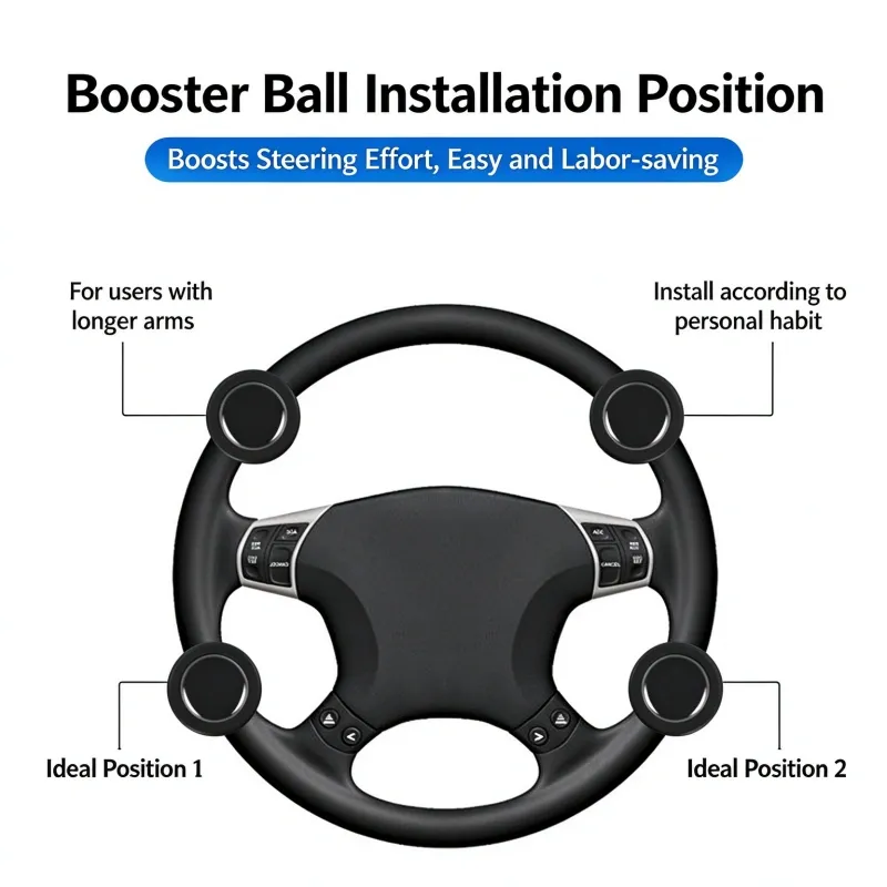 Steering Wheel Knob Riser