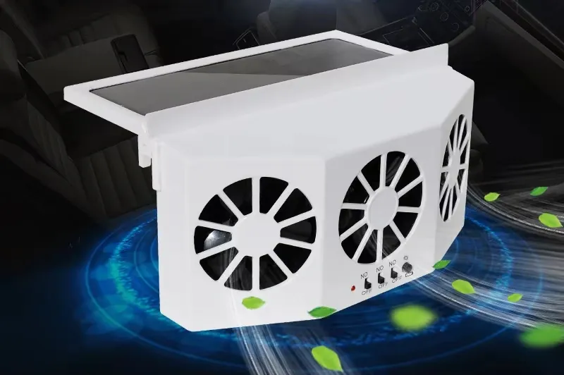 Solar-Powered Car Cooler