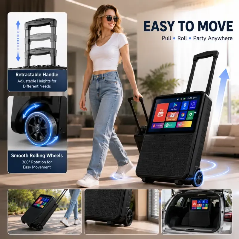 Portable Trolley Wireless Media Player