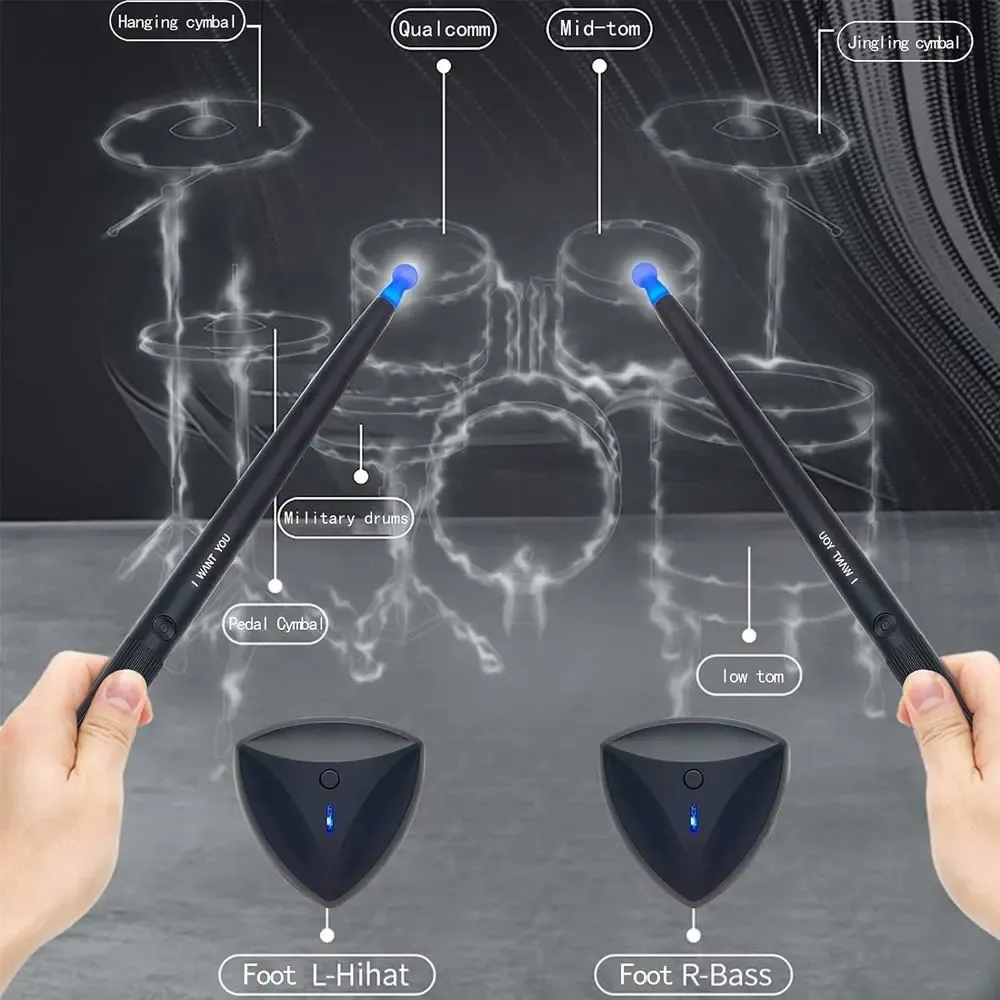 Air drum kit