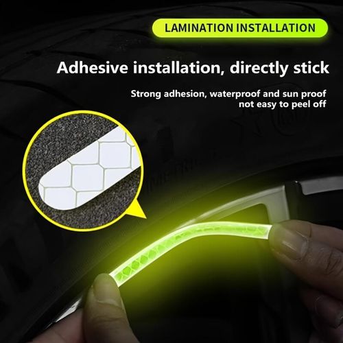 Wheel Hub Reflective Stickers
