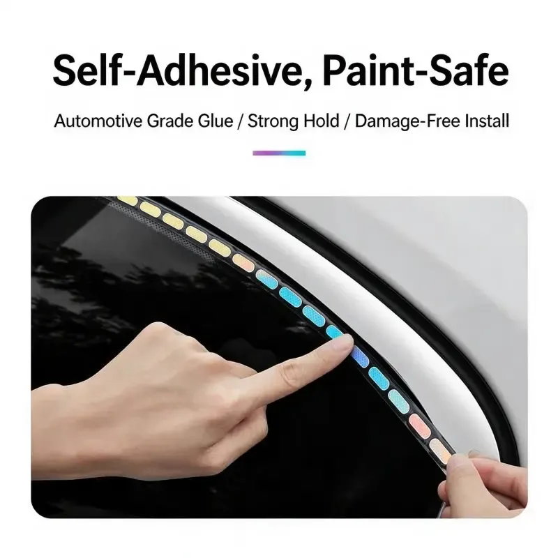 DIY Luminous Wheel Rim Stickers