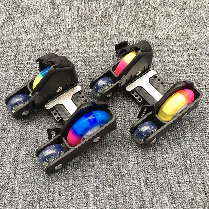 Strap-on Roller Skates