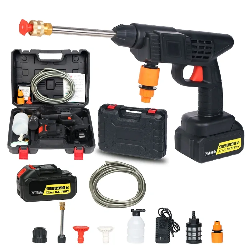 Electric car wash gun
