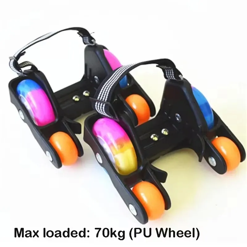 Strap-on Roller Skates