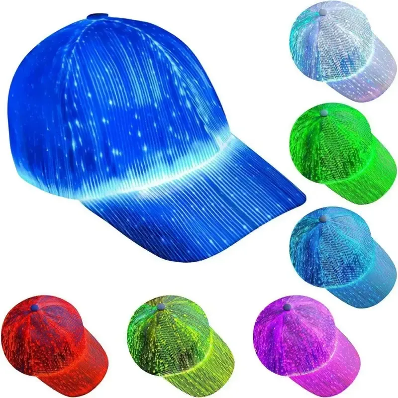 iber optic baseball cap
