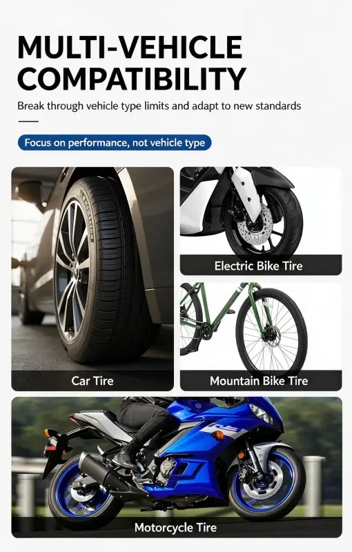 mergency Tyre Repair Combo Set