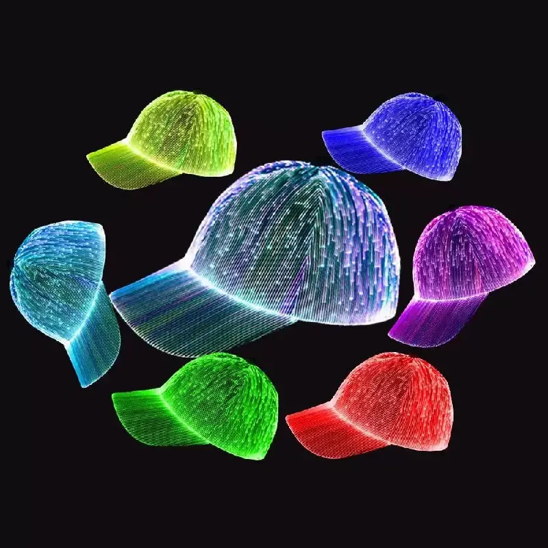 iber optic baseball cap