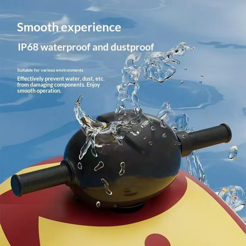 Electric inflatable motorboat
