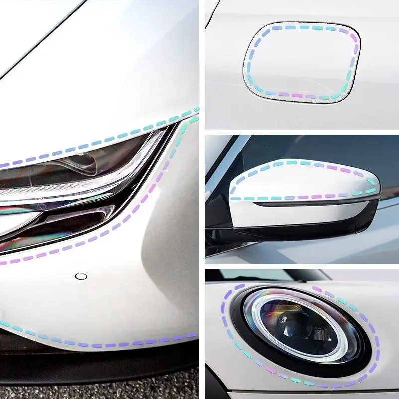 DIY Luminous Wheel Rim Stickers