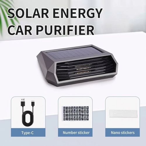 Solar Car Air Purifier