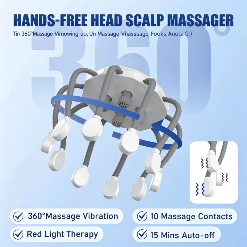 Octopus Scalp Massager