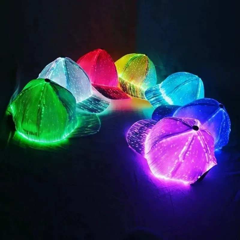 iber optic baseball cap