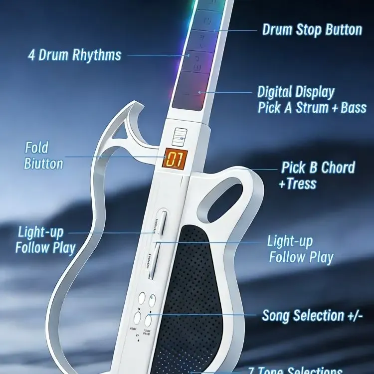 Stringless Electric Guitar
