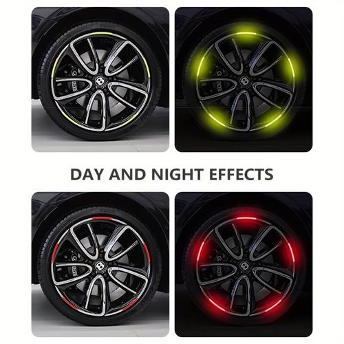 Wheel Hub Reflective Stickers