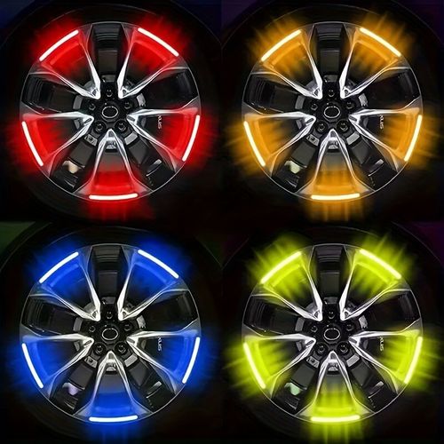 Wheel Hub Reflective Stickers