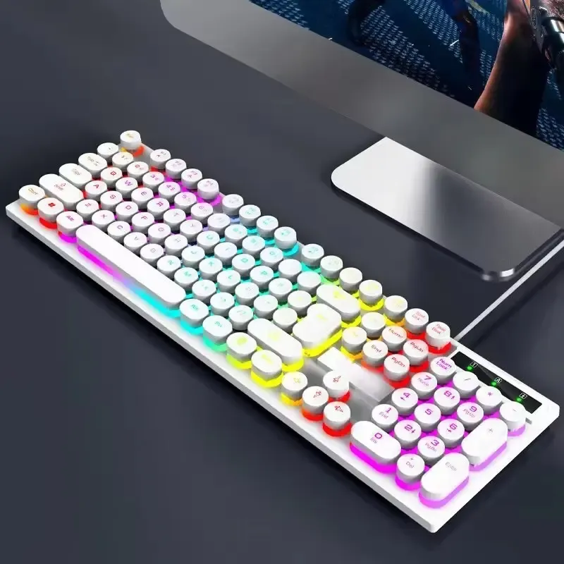 Retro mechanical keyboard