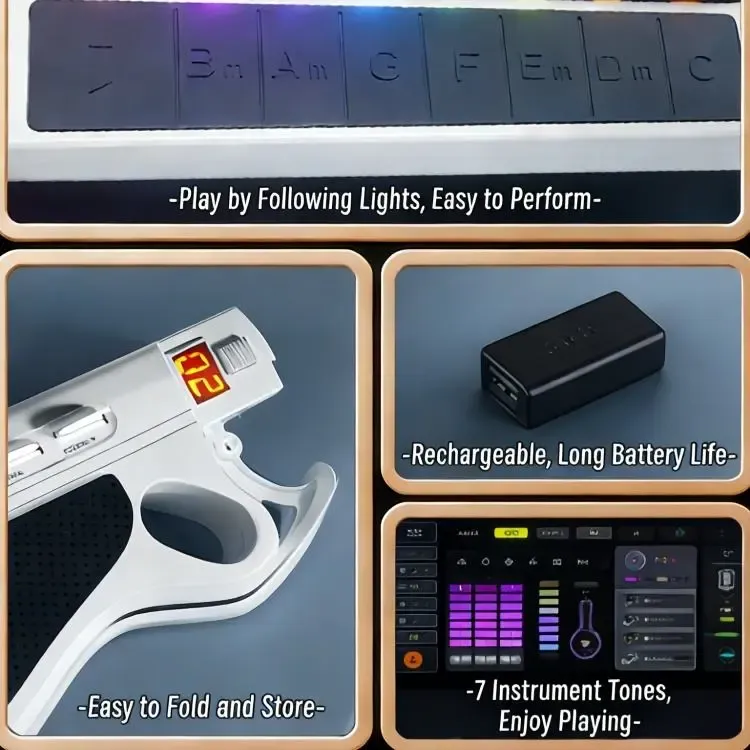 Stringless Electric Guitar