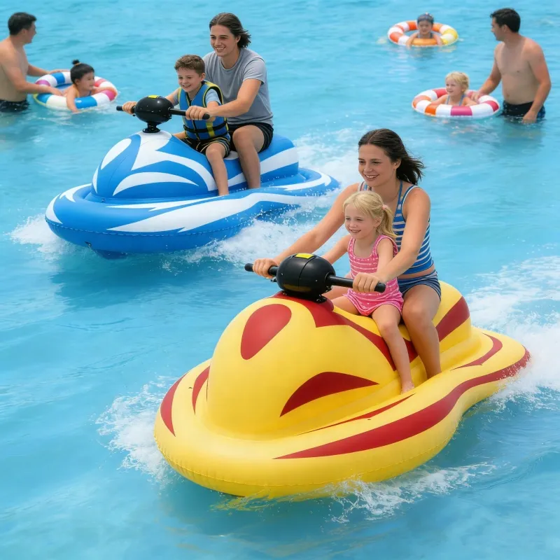 Electric inflatable motorboat