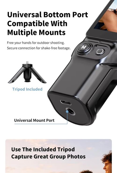 Pocket Vlog Action Camera