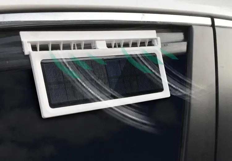 Solar-Powered Car Cooler