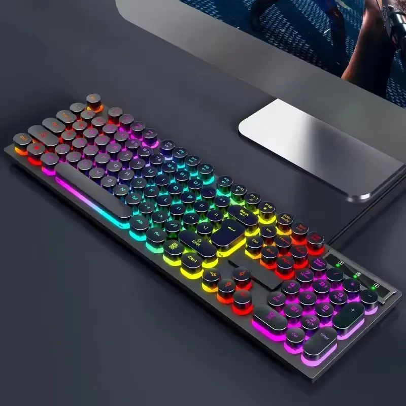 Retro mechanical keyboard