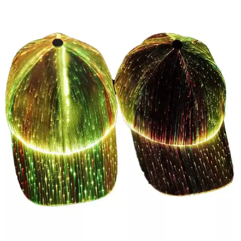 iber optic baseball cap