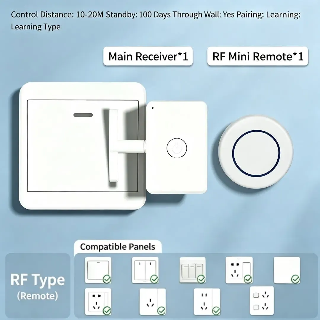 Wireless Lazy Remote Light Switch