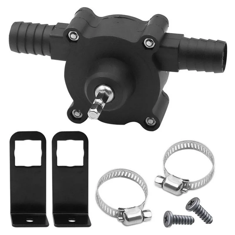 Portable Hand-Held Drill-Powered Water Pump