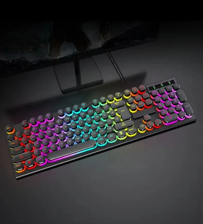 Retro mechanical keyboard