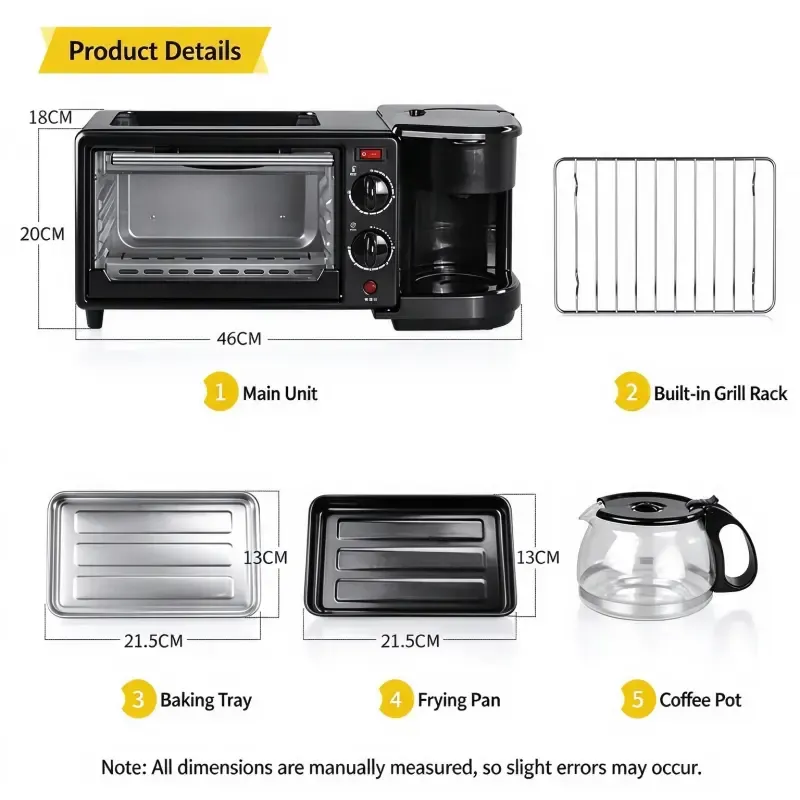 3-in-1 Breakfast Maker
