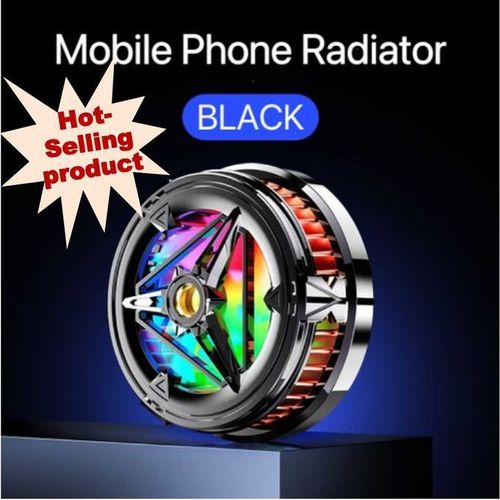 Magnetic RGB Mobile Phone Radiator for Gaming Fast Charging AI Ice Cooling 24℃ Temp Drop Wireless Charging