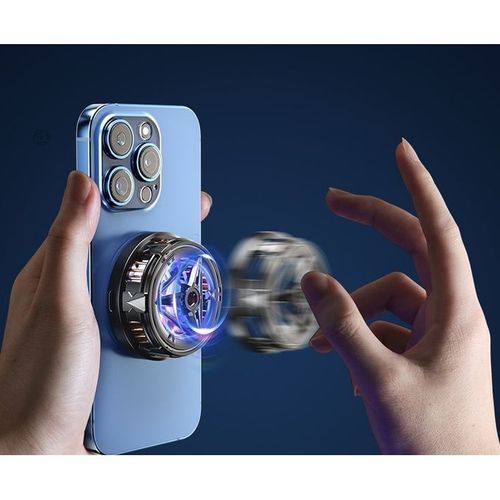 Magnetic RGB Mobile Phone Radiator for Gaming Fast Charging AI Ice Cooling 24℃ Temp Drop Wireless Charging
