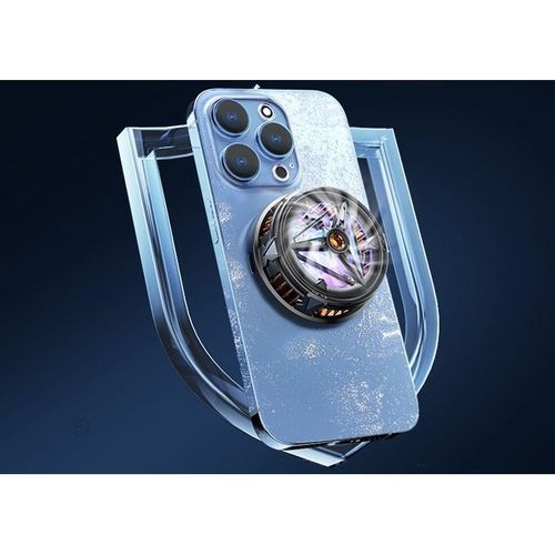 Magnetic RGB Mobile Phone Radiator for Gaming Fast Charging AI Ice Cooling 24℃ Temp Drop Wireless Charging
