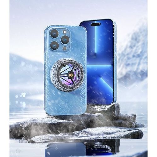 Magnetic RGB Mobile Phone Radiator for Gaming Fast Charging AI Ice Cooling 24℃ Temp Drop Wireless Charging