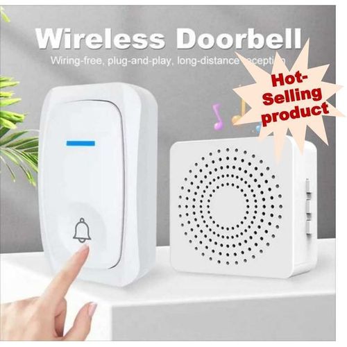 Smart Wireless Home Doorbell 150M Range 38 Melodies Instant Mobile Reminders
