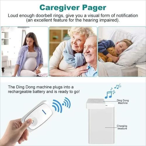 Smart Wireless Home Doorbell 150M Range 38 Melodies Instant Mobile Reminders