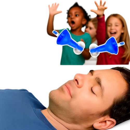 Inflatable Antinoise Earplugs Sound Insulation Ear Protection Earplugs For Sleeping Swimming Noise Reduction Earplugs