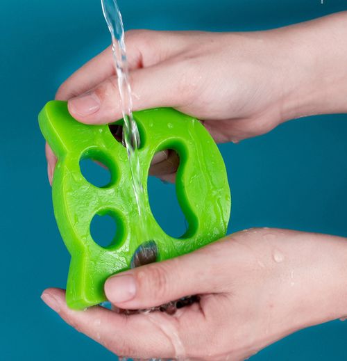 Laundry Lint Remover Washing Silicone Fuzz Shaver Reusable Eco-friendly Non-toxic Safe Pet Hair Dryer Ball Lint Remover for Laundry
