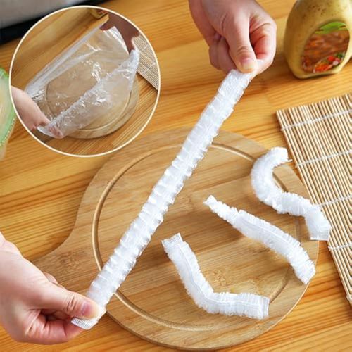 Small Store Bulk Supply：Colorful Elastic Disposable PE Food Covers - Refrigerator Leftover Preservation Bowl Covers