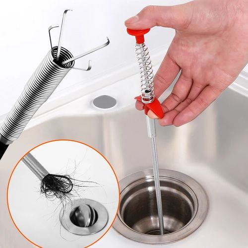 160cm 1.6M Sink Claw Pick up Kitchen Cleaning Tools Pipeline Dredge Sink Hair Brush Cleaner Bend Toilet Removal