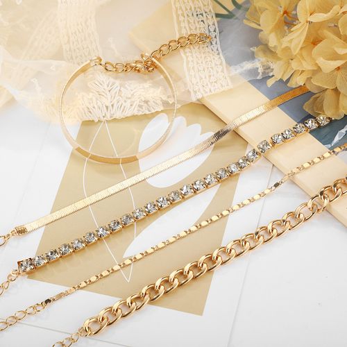 Goddess Fashion Diamond Set Versatile Bracelet Jewelry