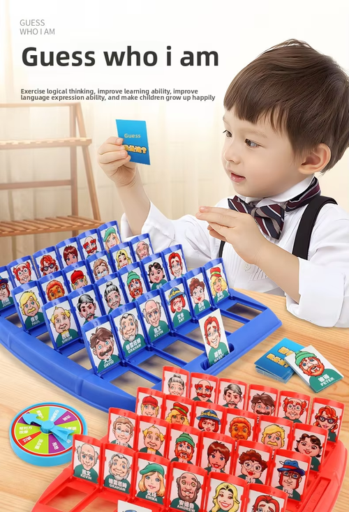 🎉 ‌Bestseller‌ Guess Who? Interactive Logic Game | Educational Toy for Kids & Adults