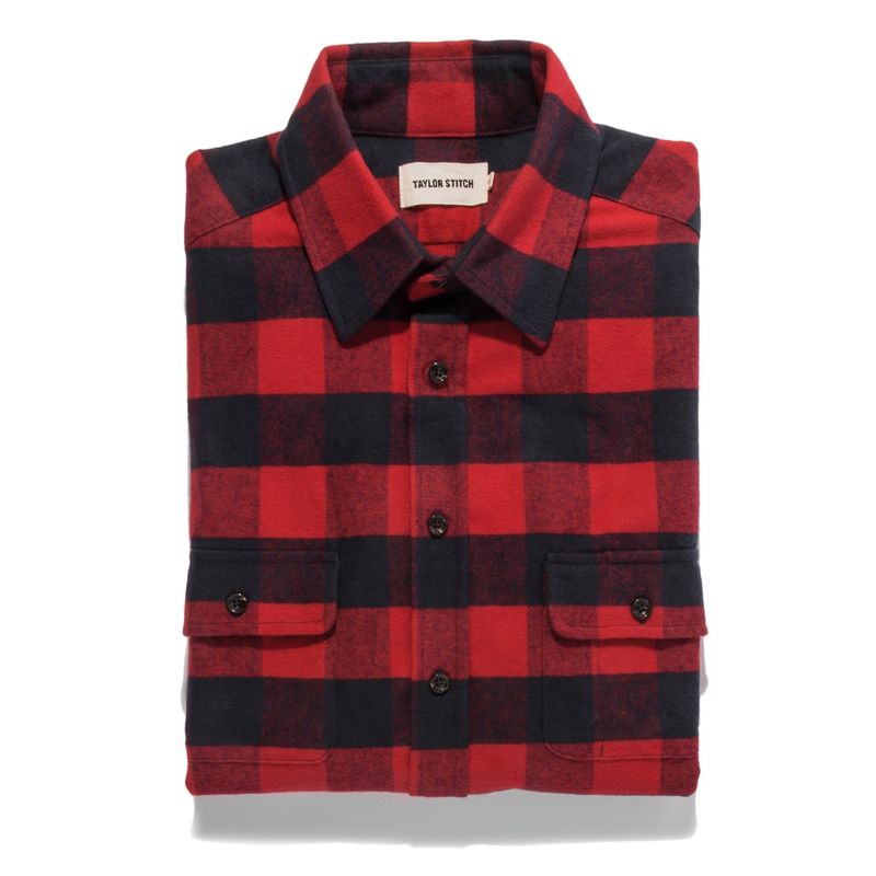 Vwsao Yosemite Shirt in Red Buffalo Plaid