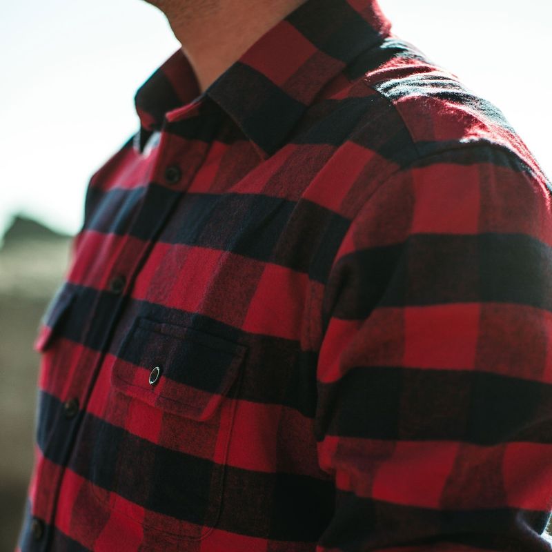 Vwsao Yosemite Shirt in Red Buffalo Plaid