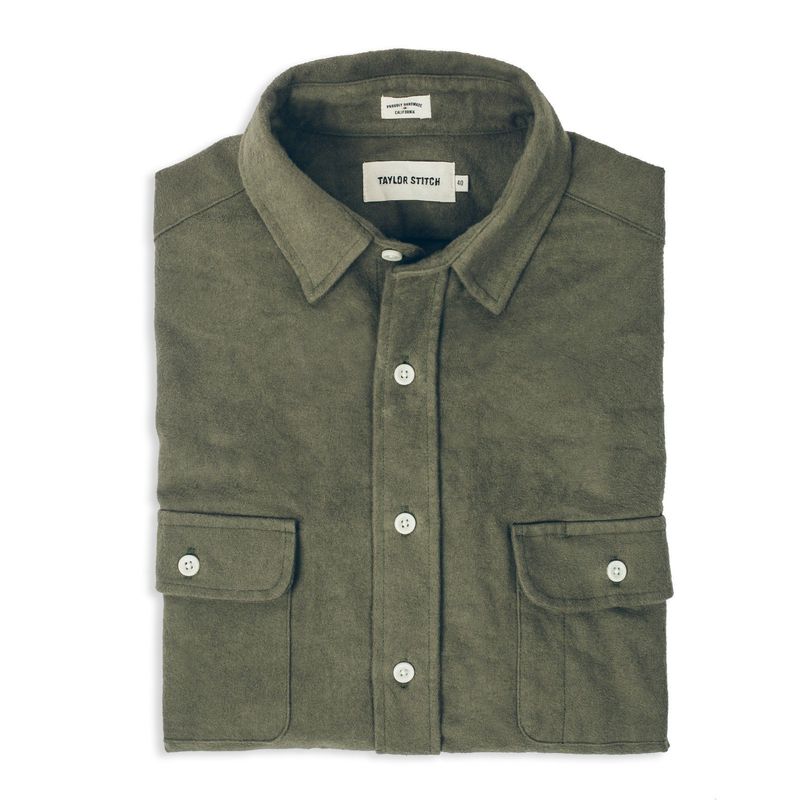 Vwsao Yosemite Shirt in Olive Drab