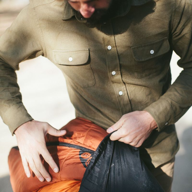 Vwsao Yosemite Shirt in Olive Drab