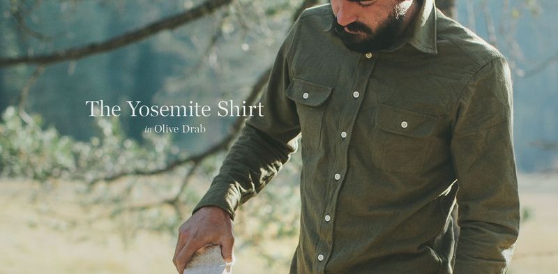 Vwsao Yosemite Shirt in Olive Drab