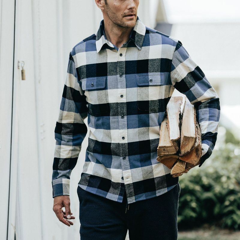 Vwsao Yosemite Shirt in Icicle Check