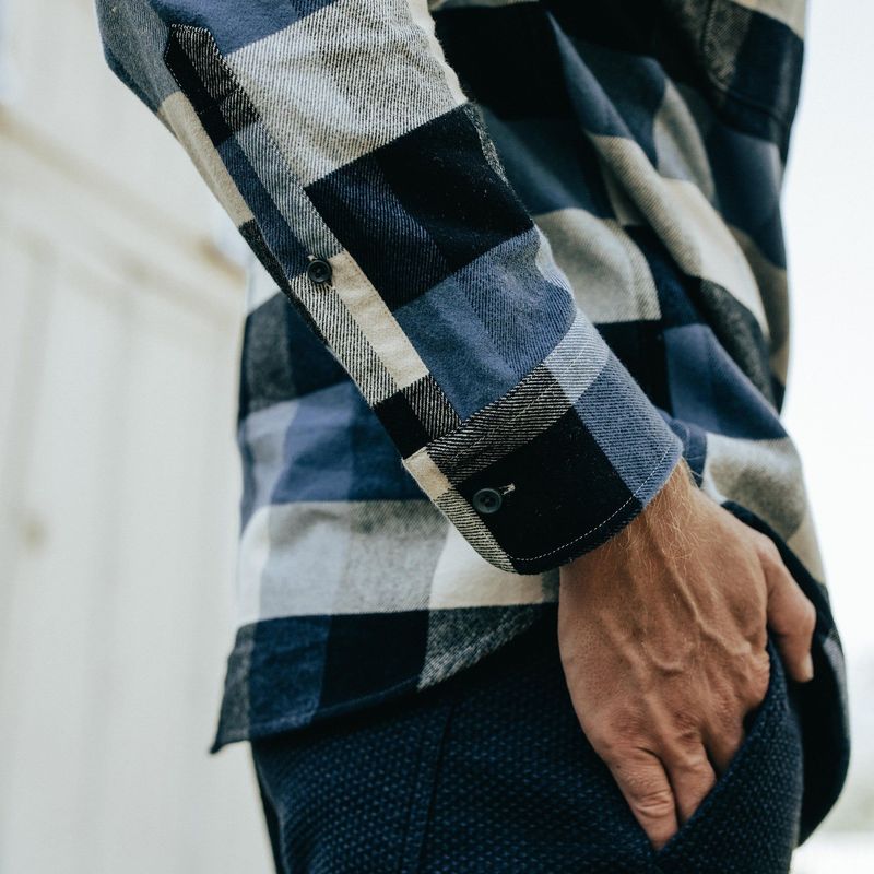 Vwsao Yosemite Shirt in Icicle Check